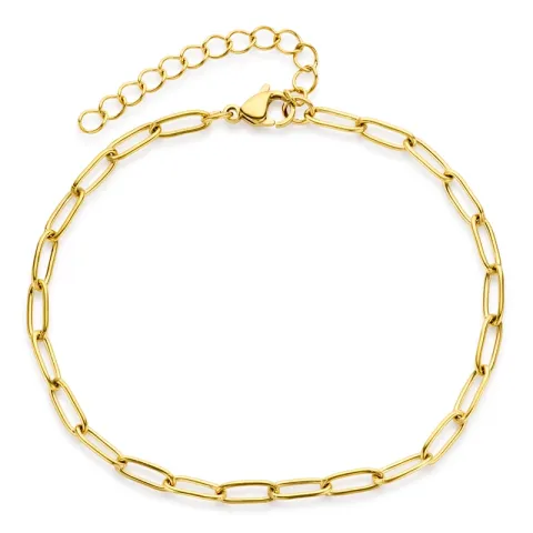 vattentät fotlänk  i förgyllt stål 20 + 5 cm x 4,0 mm  - OCEANA