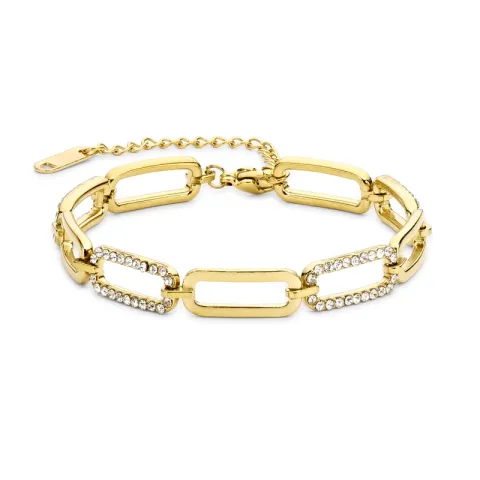 vattentät armband i förgyllt stål 16 + 5 cm x 7,0 mm  - OCEANA