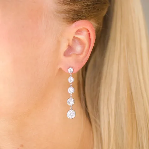 vattentät örhängen i stål - OCEANA