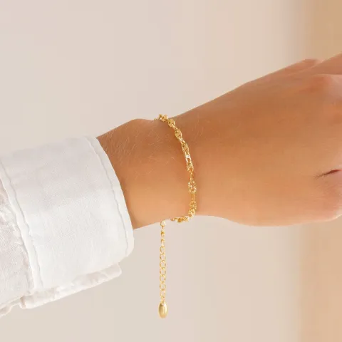 vattentät armband i förgyllt stål - OCEANA
