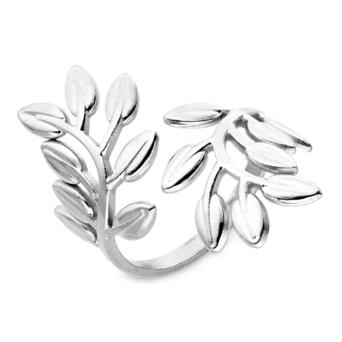 vattentät blad ring i stål - OCEANA