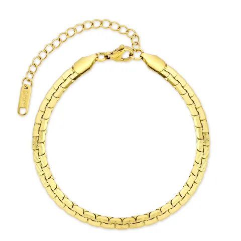 vattentät armband i förgyllt stål - OCEANA