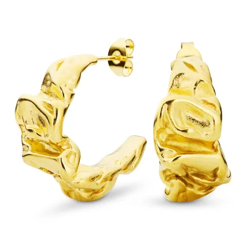 vattentät halvcreol i förgyllt stål - OCEANA