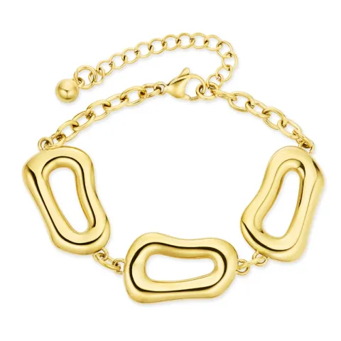 Kollektionsprov armband i förgyllt stål - OCEANA