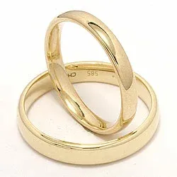 Vigselsringar i 9 karat guld