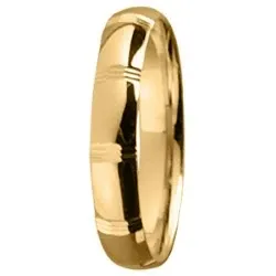 Vigselsring i 14  karat guld