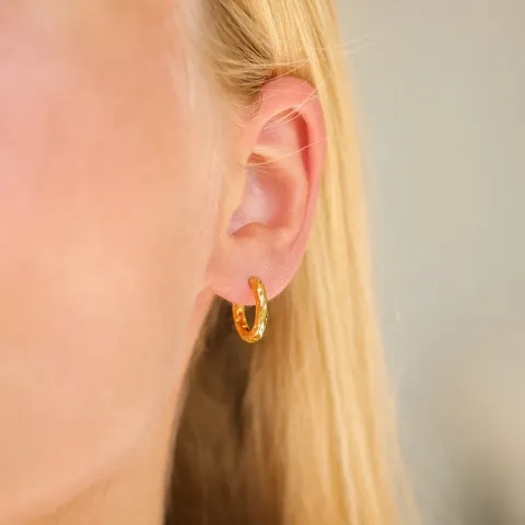 vattentät creol i förgyllt stål - OCEANA