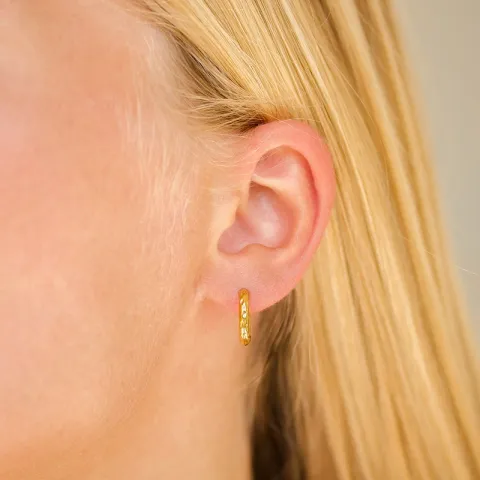 vattentät creol i förgyllt stål - OCEANA