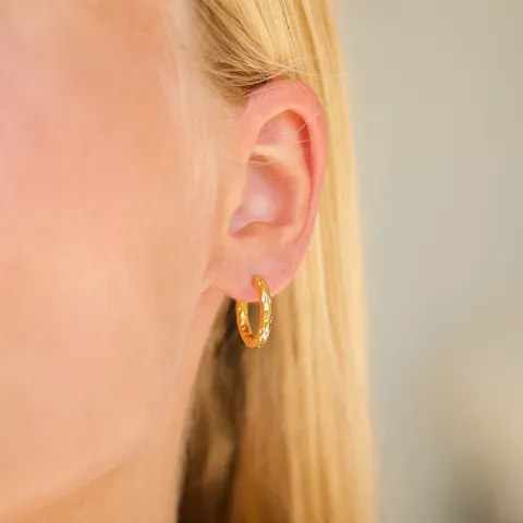 vattentät creol i förgyllt stål - OCEANA