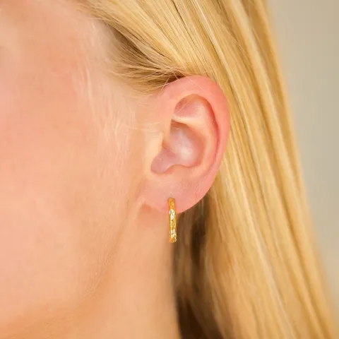 vattentät creol i förgyllt stål - OCEANA