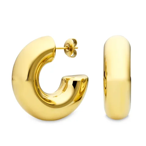 vattentät halvcreol i förgyllt stål - OCEANA