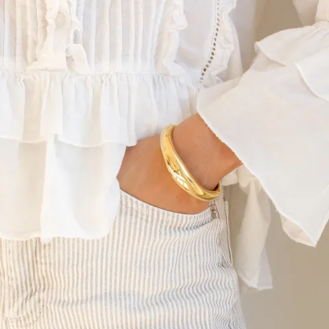 vattentät armband i förgyllt stål - OCEANA