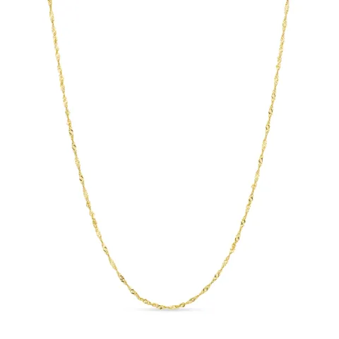 vattentät halsband i förgyllt stål 45 cm x 1,7 mm  - OCEANA