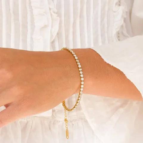 vattentät armband i förgyllt stål - OCEANA