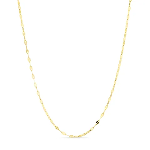 vattentät halsband i förgyllt stål 40+5 cm x 2 mm  - OCEANA