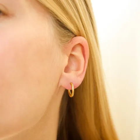 14 mm vattentät creol i förgyllt stål - OCEANA