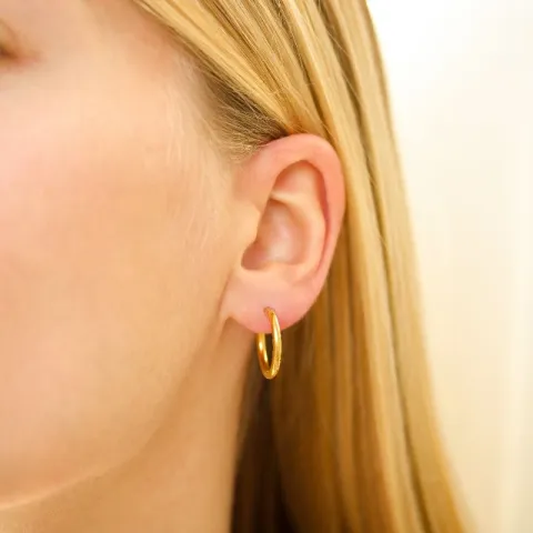 18 mm vattentät creol i förgyllt stål - OCEANA