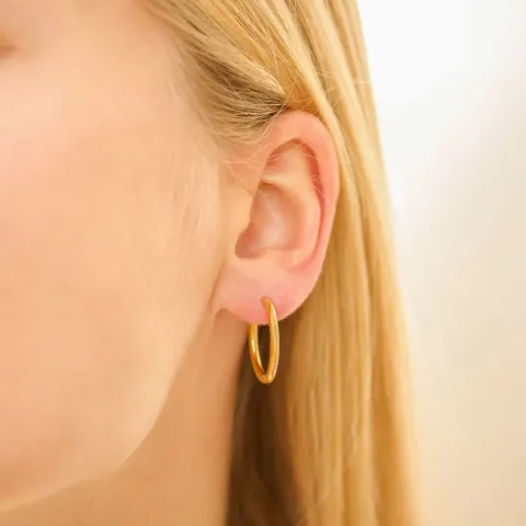 20 mm vattentät creol i förgyllt stål - OCEANA