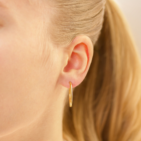 24 mm vattentät creol i förgyllt stål - OCEANA