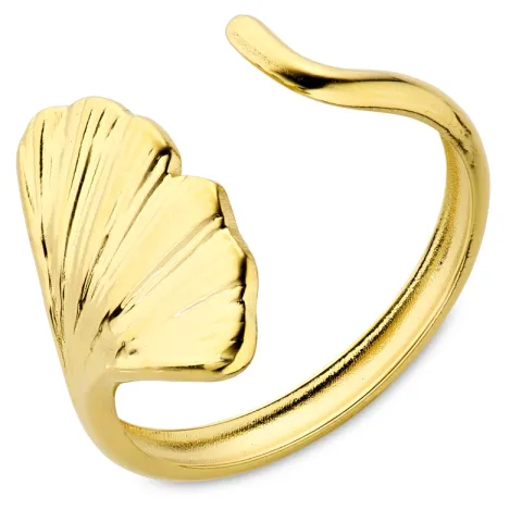 vattentät justerbar ring i förgyllt stål - OCEANA