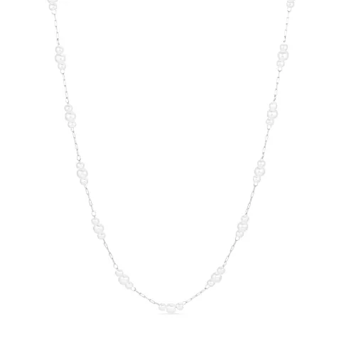 vattentät pärla halsband i stål - OCEANA