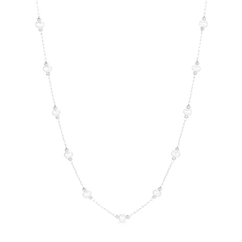 vattentät pärla halsband i stål - OCEANA