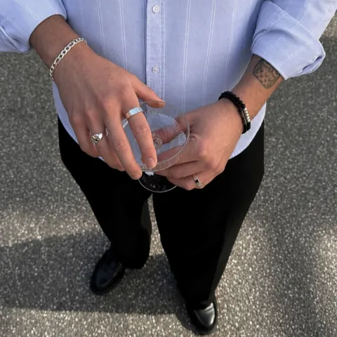 vattentät ring i stål