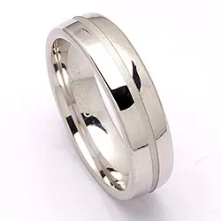 Vigselsring i silver