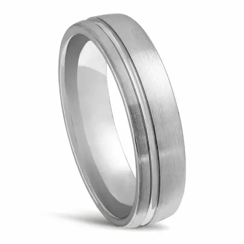 vigselsring i 14  karat vitguld