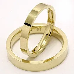 Vigselsringar i 9 karat guld