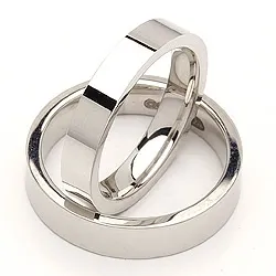 Vigselsringar i silver