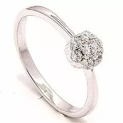 ring i rhodinerat silver