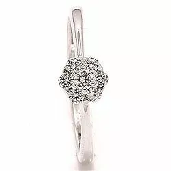 ring i rhodinerat silver