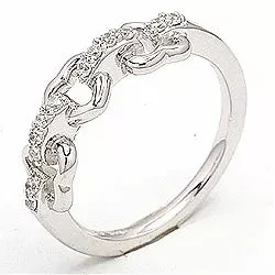 ring i rhodinerat silver