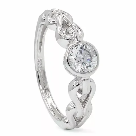 bälte ring i rhodinerat silver
