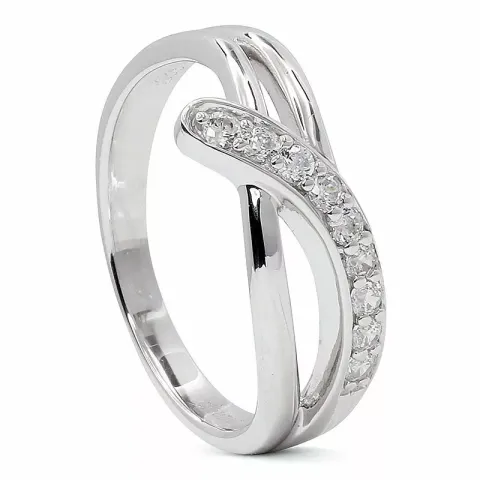 ring i rhodinerat silver