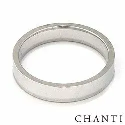 Vigselsring i 14  karat vitguld