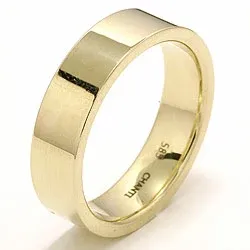 vigselsring i 14  karat guld