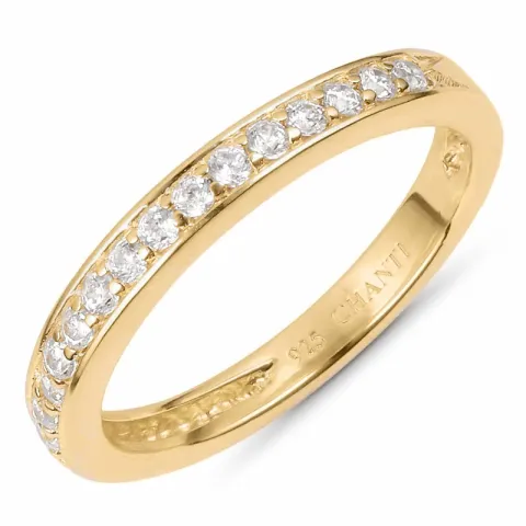 Kollektionsprov zirkon ring i silver