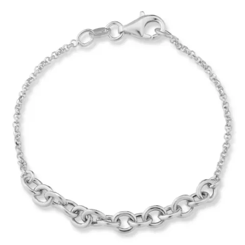 ankerarmband i silver 17, 18cm x 5,0 mm