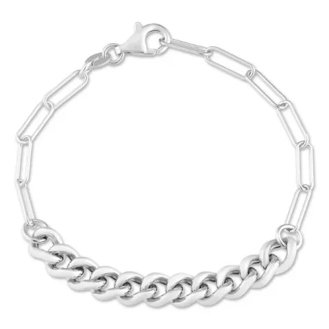 panzerarmband i silver 17, 18cm x 6,5 mm