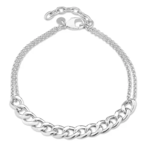 panzerarmband i silver x 6,1 mm