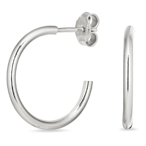 20 mm halvcreol i silver