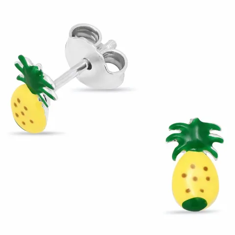 ananas örhängen i silver