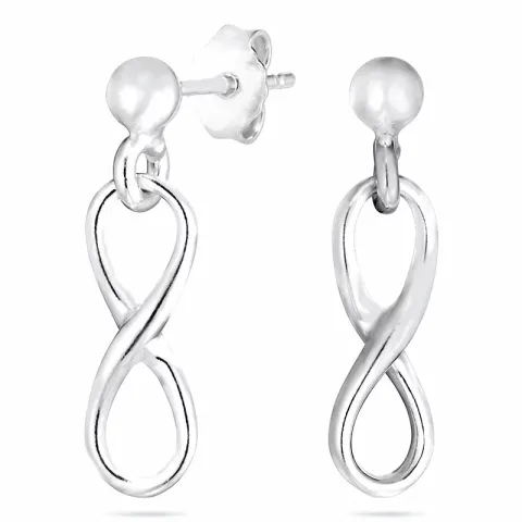 Infinity örhängen i silver