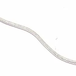 Fotlänk i silver x 1,0 mm