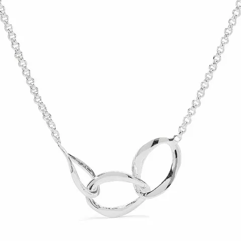 hängen med halskedja i silver