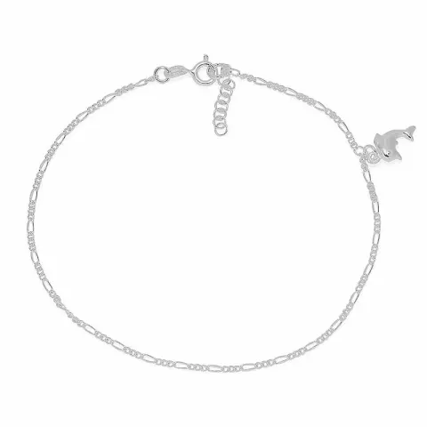 delfin fotlänk i silver