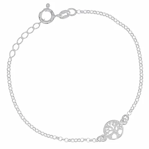 livets träd armband i silver