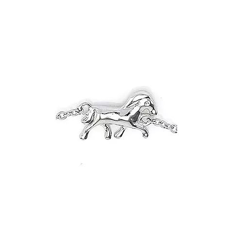 Hästar armband i silver med häst i silver
